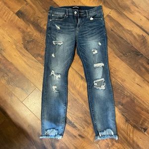 Express skinny ankle midrise jean 4R